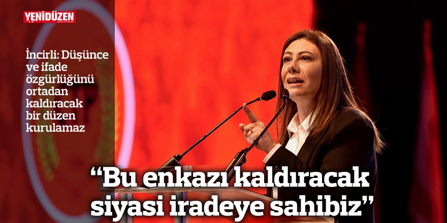 “Bu enkazı kaldıracak siyasi iradeye sahibiz”