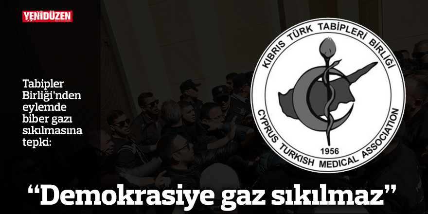 “Demokrasiye gaz sıkılmaz”