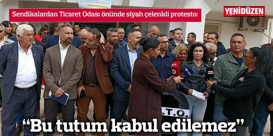 “Bu tutum kabul edilemez”