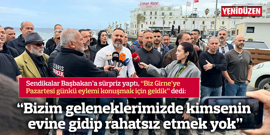 “Bizim geleneklerimizde kimsenin evine gidip rahatsız etmek yok”