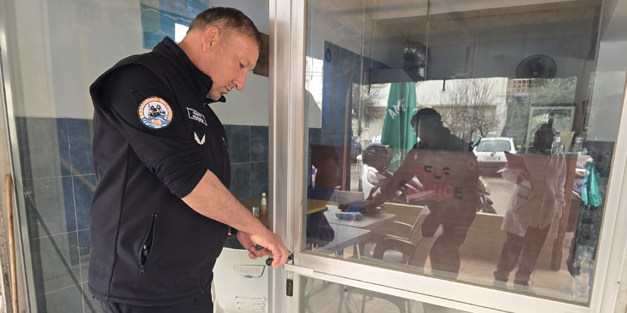 Mağusa’da, 1 işletme mühürlendi, 4 işletmeye süreli ihbar...
