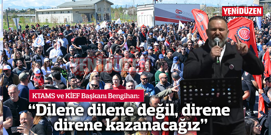 "Dilene dilene değil, direne direne kazanacağız"