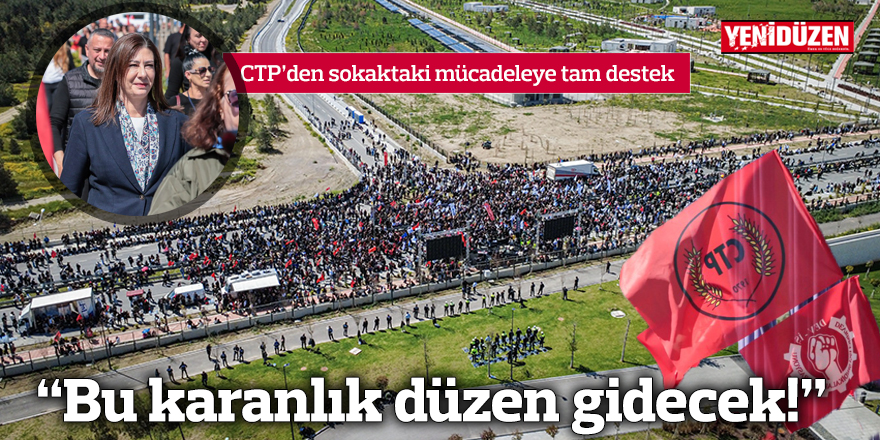 "Bu karanlık düzen gidecek!"