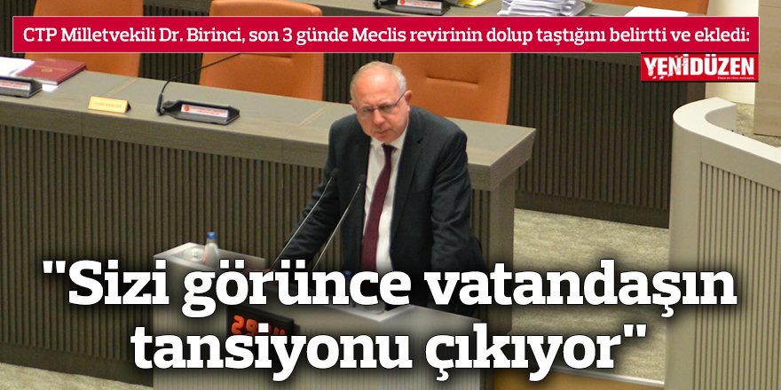 "Sizi görünce vatandaşın tansiyonu çıkıyor"