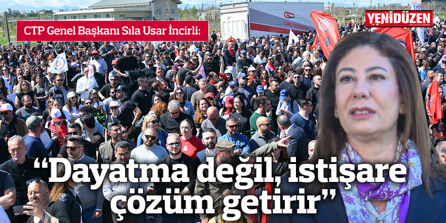 “Dayatma değil, istişare çözüm getirir”
