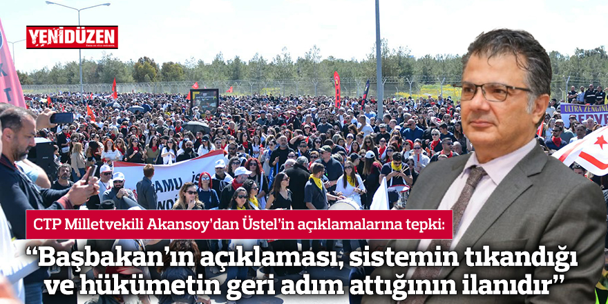 “Başbakan’ın açıklaması, sistemin tıkandığı ve hükümetin geri adım attığının ilanıdır”