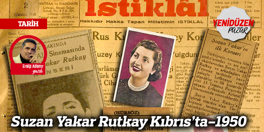Suzan Yakar Rutkay Kıbrıs’ta-1950