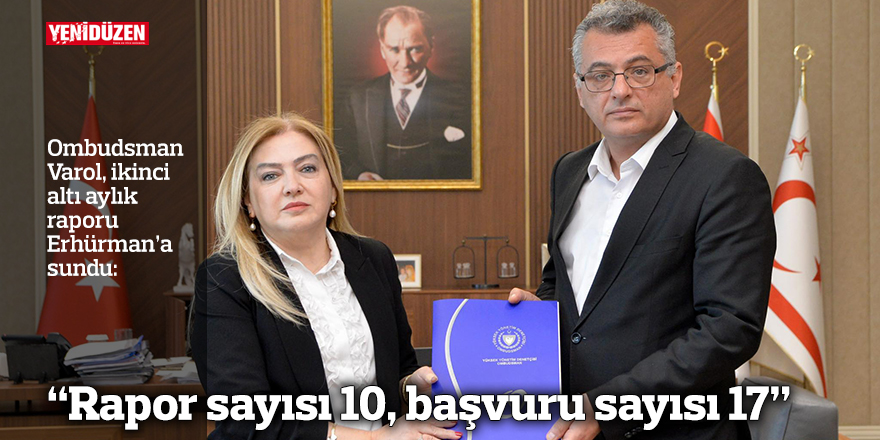 “Rapor sayısı 10, başvuru sayısı 17”