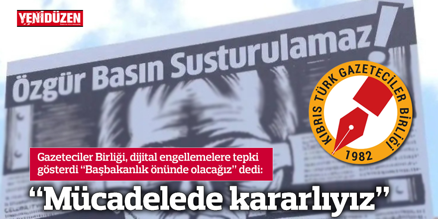 “Mücadelede kararlıyız”