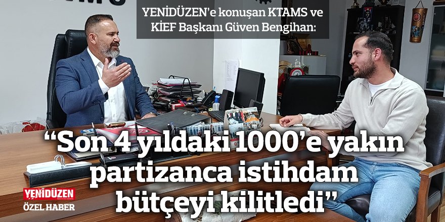 “Son 4 yıldaki 1000’e yakın partizanca istihdam bütçeyi kilitledi”