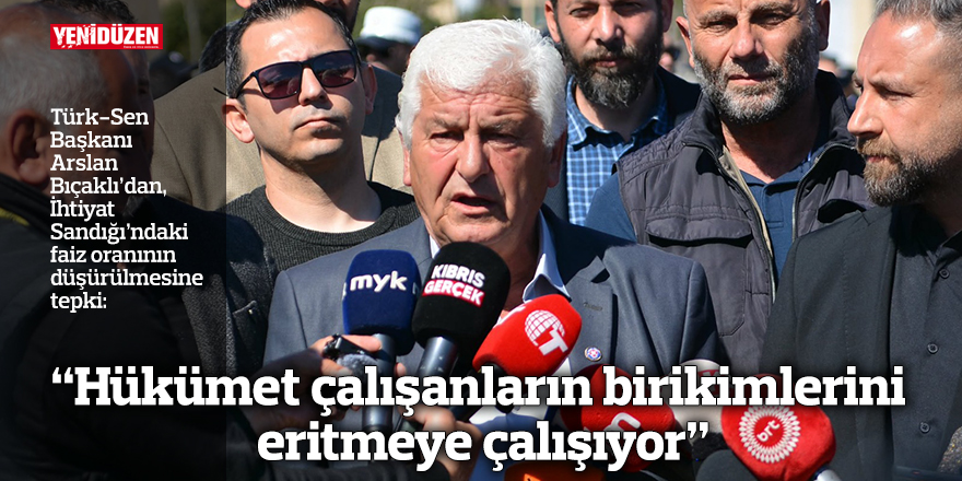 "Hükümet çalışanların birikimlerini eritmeye çalışıyor"