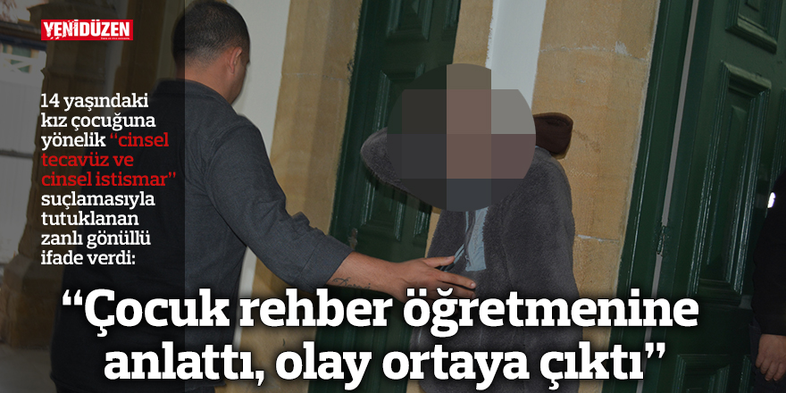 “Çocuk rehber öğretmenine anlattı, olay ortaya çıktı”