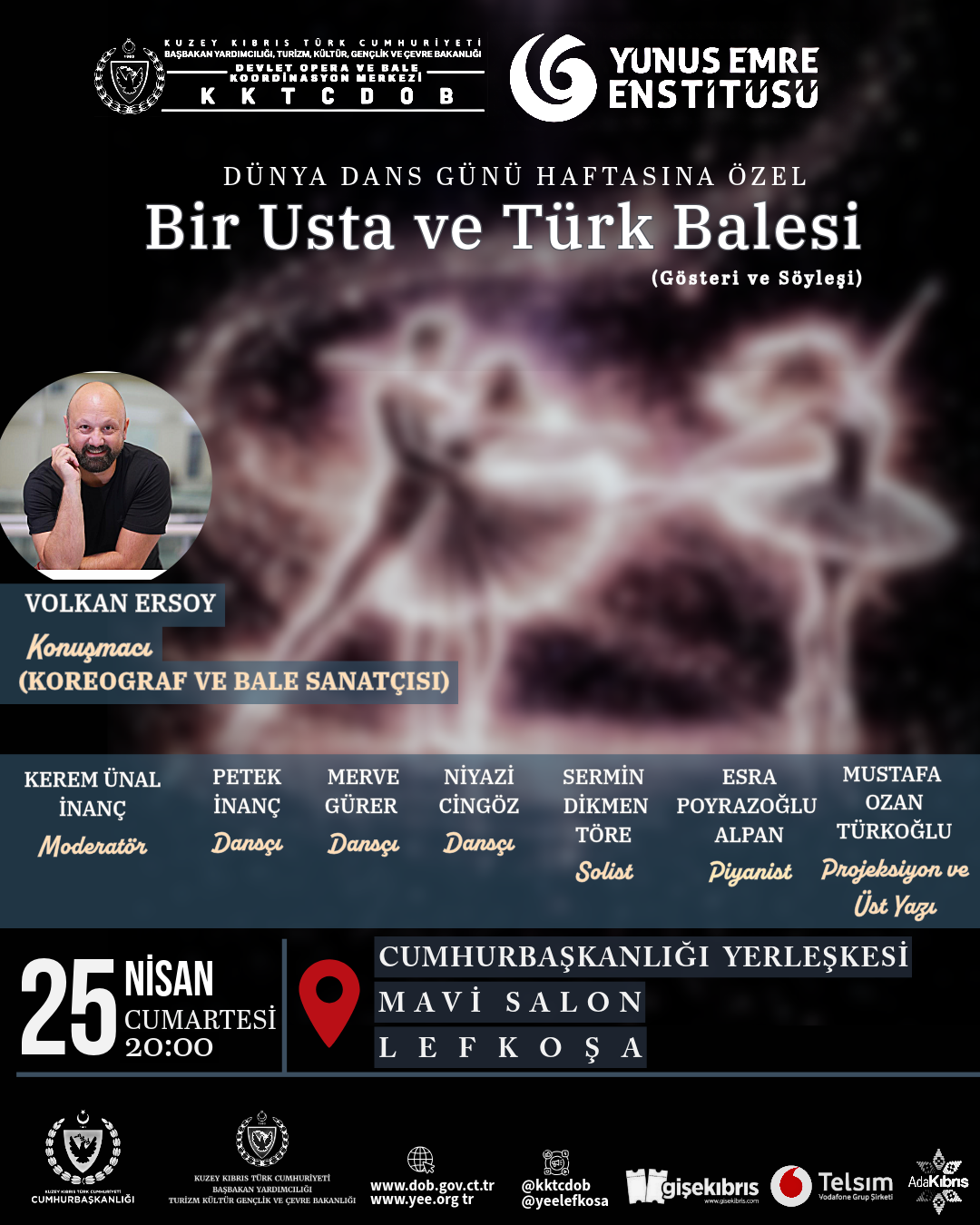 “Bir Usta ve Türk Balesi” gösterisi Lefkoşa’da yapılacak