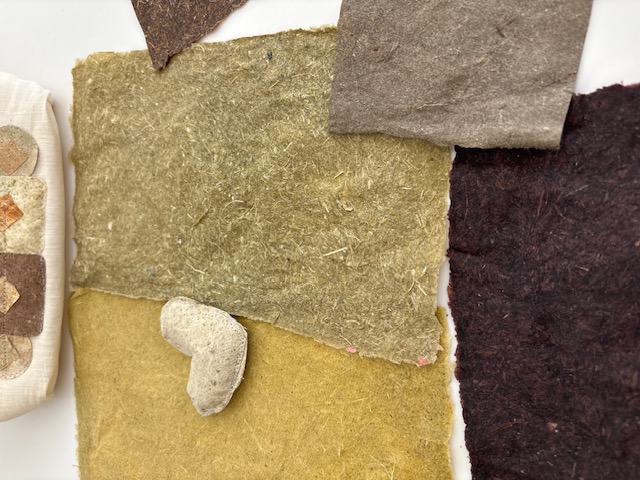 Kıbrıslı sanatçı Sanıvar, esnek formda bir kâğıt geliştirdi