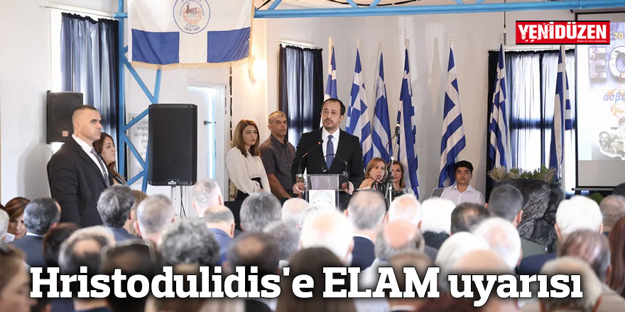 Hristodulidis'e ELAM uyarısı