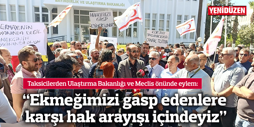 “Ekmeğimizi gasp edenlere karşı hak arayışı içindeyiz”