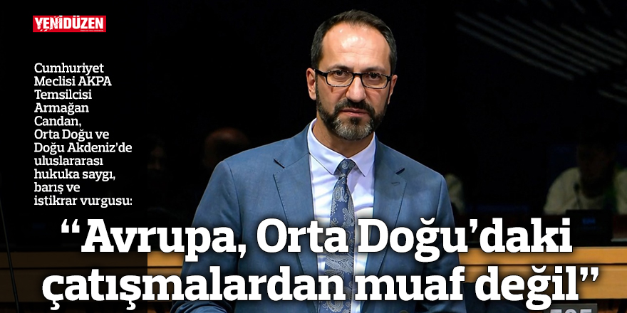“Avrupa, Orta Doğu’daki çatışmalardan muaf değil”