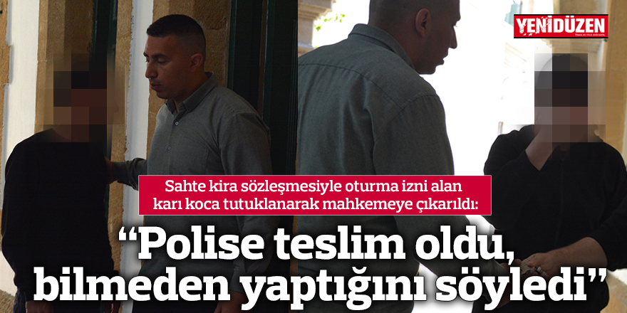 “Polise teslim oldu, bilmeden yaptığını söyledi”