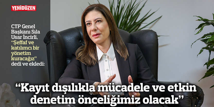 “Kayıt dışılıkla mücadele ve etkin denetim önceliğimiz olacak”