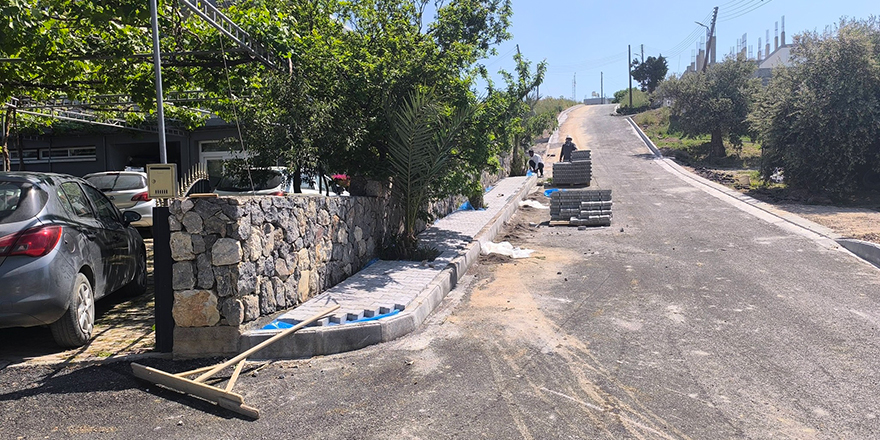 Dikmen Belediyesi altyapı çalışmalarını sürdürüyor