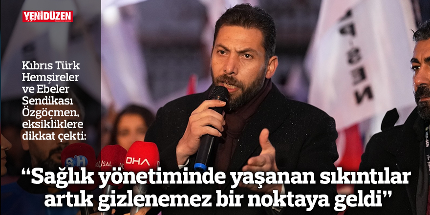 “Sağlık yönetiminde yaşanan sıkıntılar artık gizlenemez bir noktaya geldi"