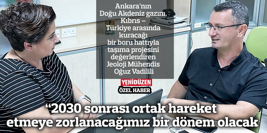“2030 sonrası ortak hareket etmeye zorlanacağımız bir dönem olacak”