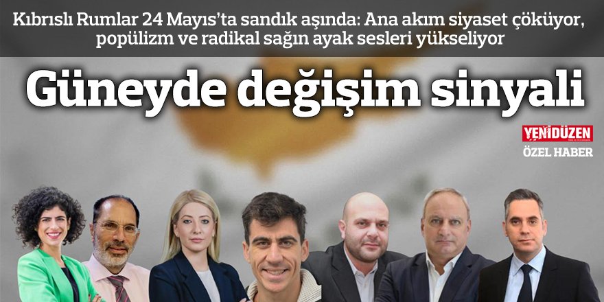 Güneyde değişim sinyali