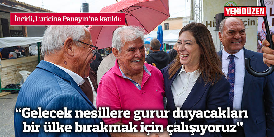 İncirli: Gelecek nesillere gurur duyacakları bir ülke bırakmak için çalışıyoruz