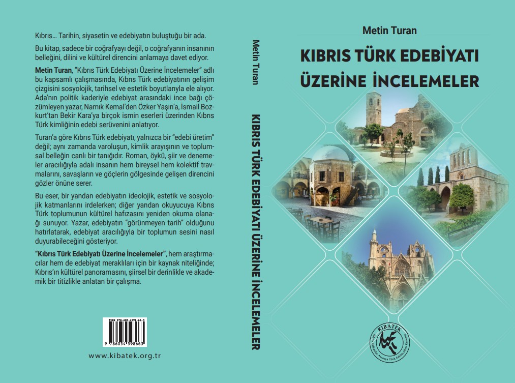 “Kıbrıs Türk Edebiyatı Üzerine İncelemeler” kitabı yayımlandı