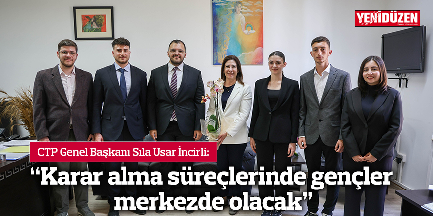 İncirli: Karar alma süreçlerinde gençler merkezde olacak