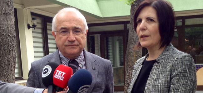 Siber, TBMM Başkanı Çiçek ile bir araya geldi