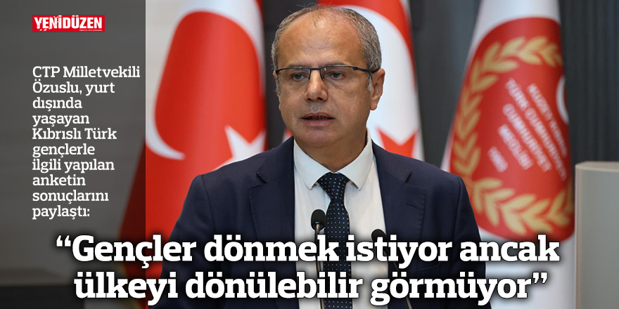 “Gençler dönmek istiyor ancak ülkeyi dönülebilir görmüyor”