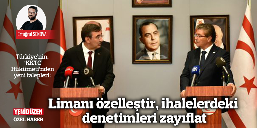 Limanı özelleştir, ihalelerdeki denetimleri zayıflat