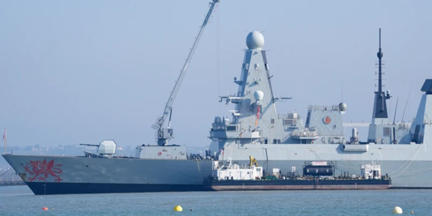İngiltere uçaksavar gemisi HMS Dragon'u Ortadoğu'ya gönderiyor