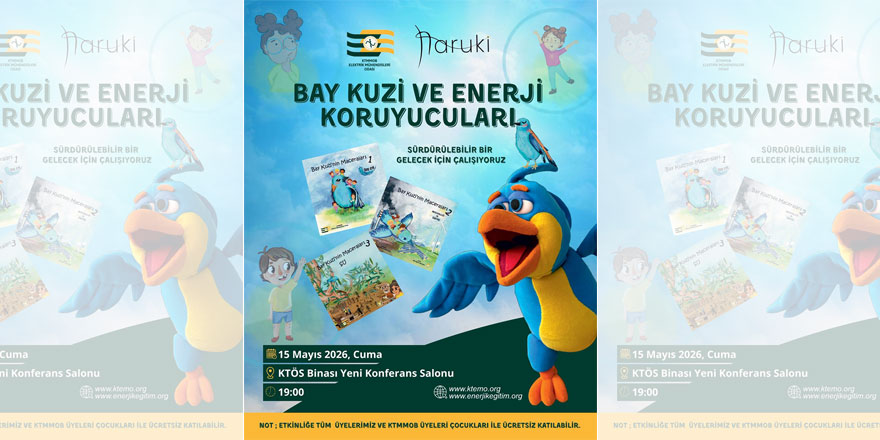 “Bay Kuzi ile Enerji Koruyucuları” kukla tiyatrosu sahnelenecek