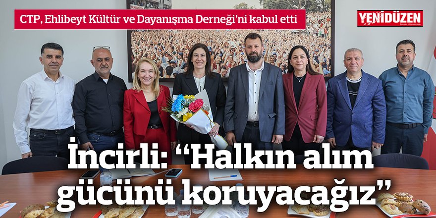 İncirli: “Halkın alım gücünü koruyacağız”