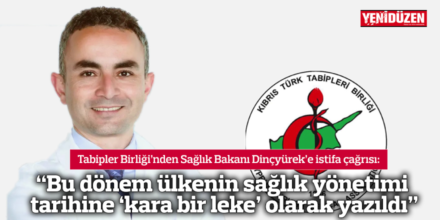 “Bu dönem ülkenin sağlık yönetimi tarihine ‘kara bir leke’ olarak yazıldı”