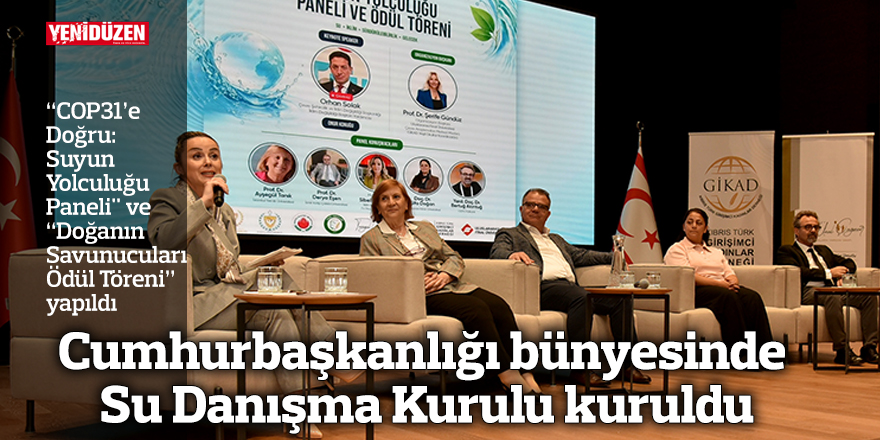 Cumhurbaşkanlığı bünyesinde Su Danışma Kurulu kuruldu