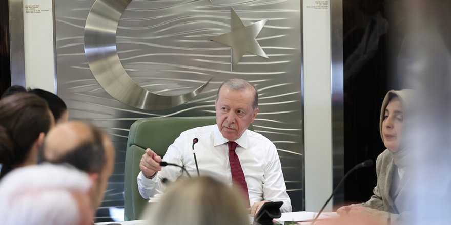 Erdoğan: "Türk dünyası da üzerine düşeni yaparak, Kıbrıs Türk halkını bağrına basıyor"