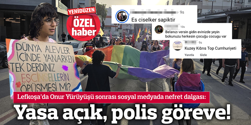 Yasa açık, polis göreve!