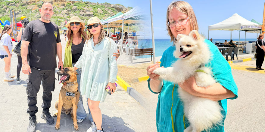 Alagadi’de evcil hayvanlar için festival düzenlendi