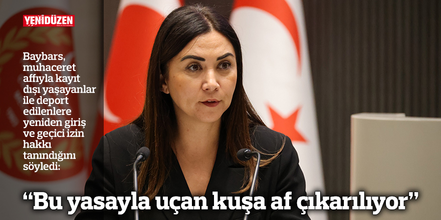 “Bu yasayla uçan kuşa af çıkarılıyor”