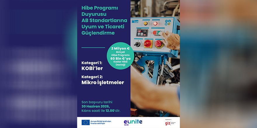 AB'den KOBİ’lere 60 bin Euro’ya kadar hibe desteği