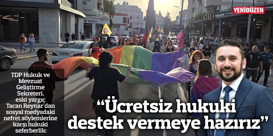 “Ücretsiz hukuki destek vermeye hazırız”
