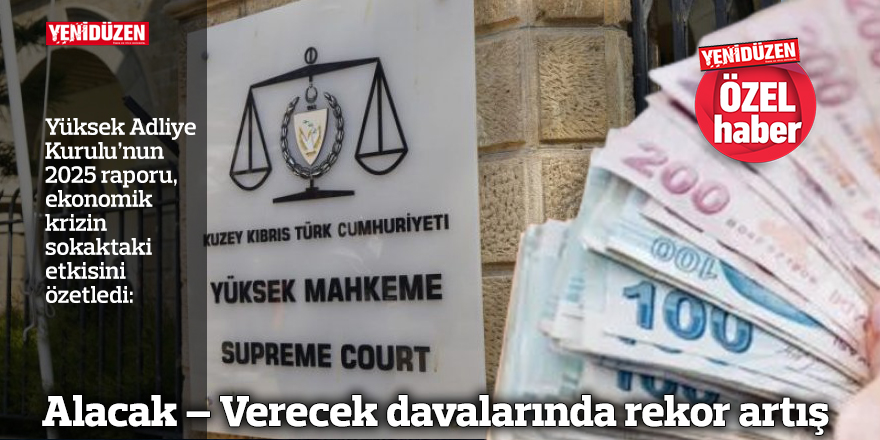 Alacak – Verecek davalarında rekor artış