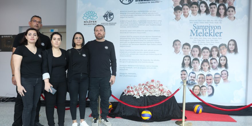 Uluçay, “Beşevler Şampiyon Melekler Cimnastik Salonu” isim verme törenine katıldı