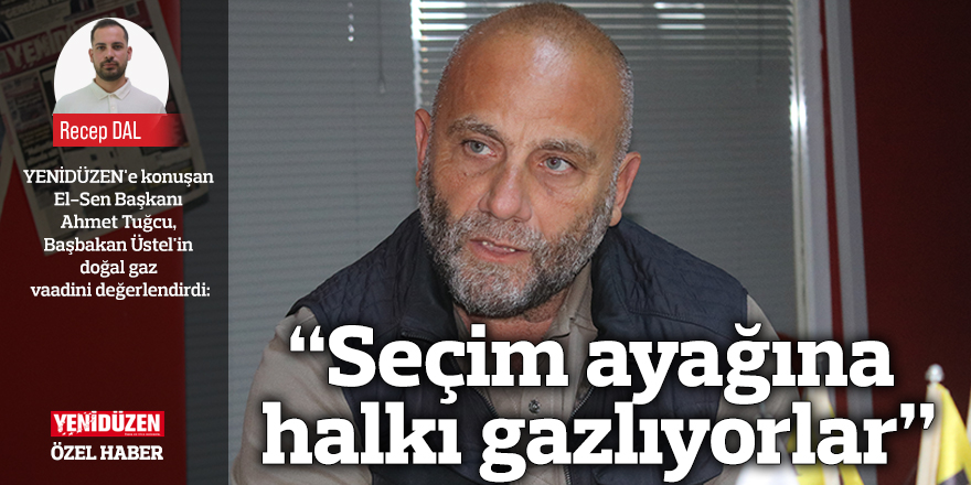 “Seçim ayağına halkı gazlıyorlar”