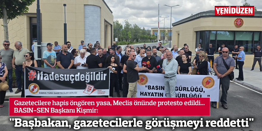"Başbakan, gazetecilerle görüşmeyi reddetti"