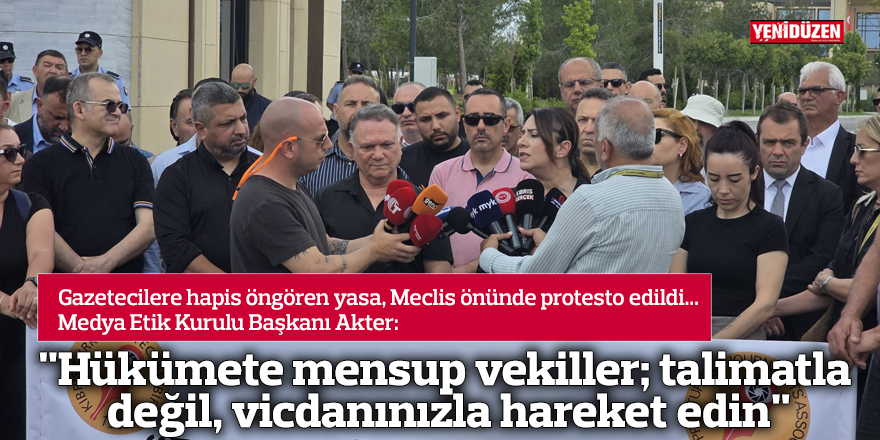 "Hükümete mensup vekiller; talimatla değil, vicdanınızla hareket edin"