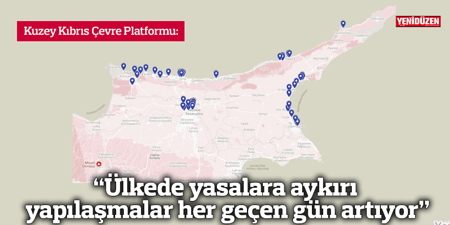 “Ülkede yasalara aykırı yapılaşmalar her geçen gün artıyor”